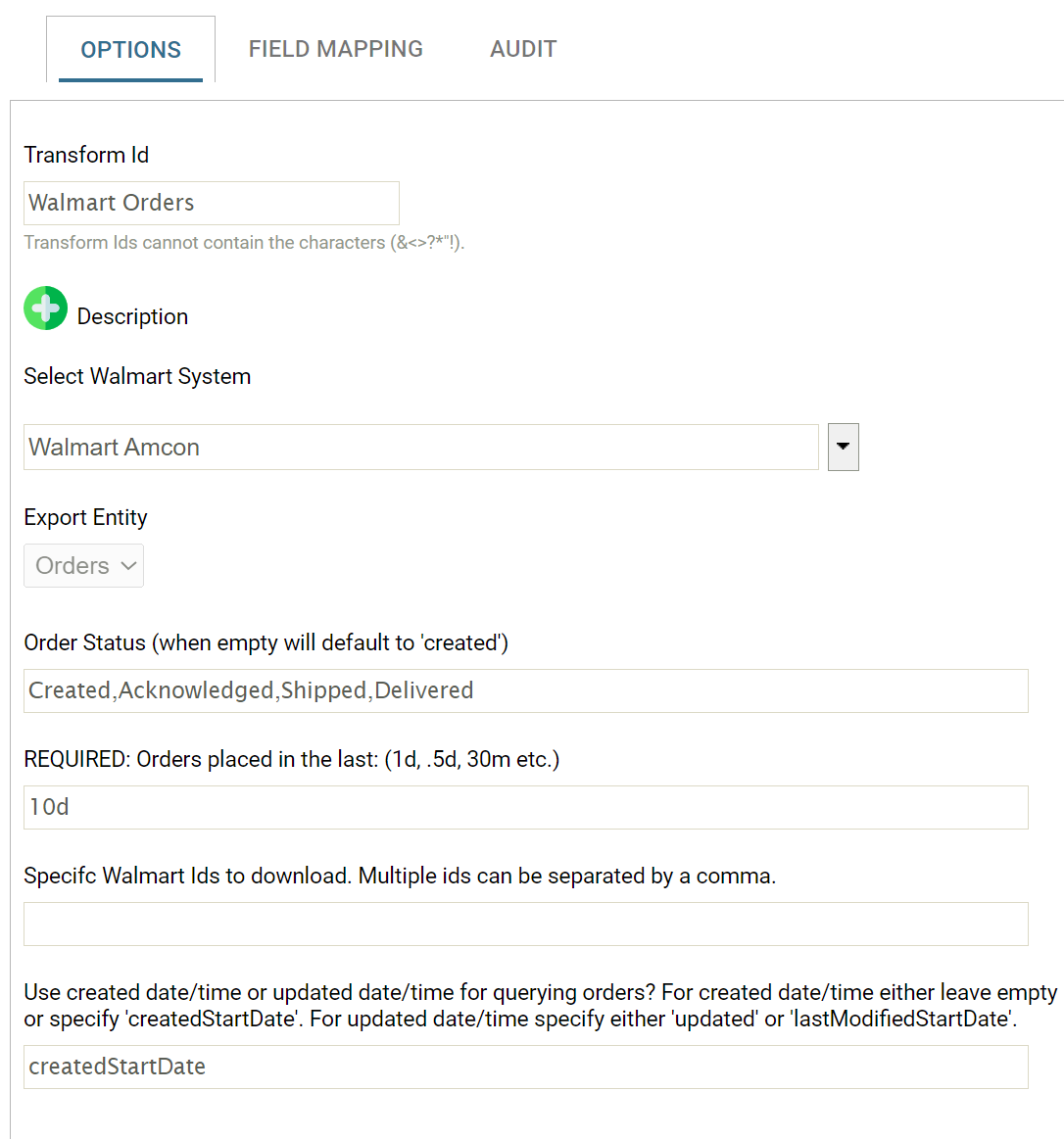 Walmart Reader order download options