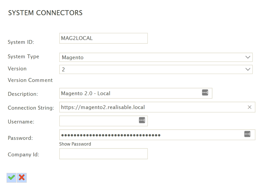 The Magento System Connector in IMan