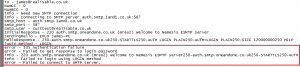 SMTP Send Failure Errors.txt